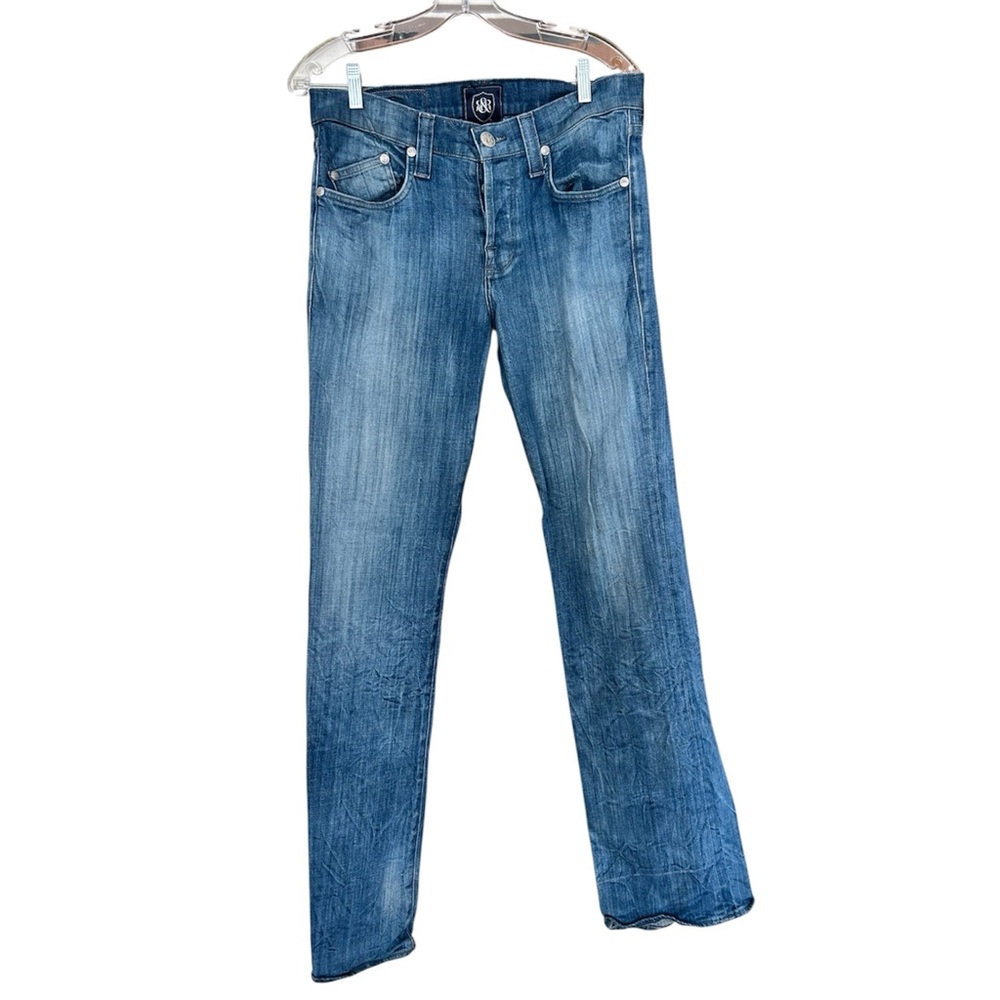 Rock & Republic Henlee Blue Straight Men's Jeans Sz 32 waist